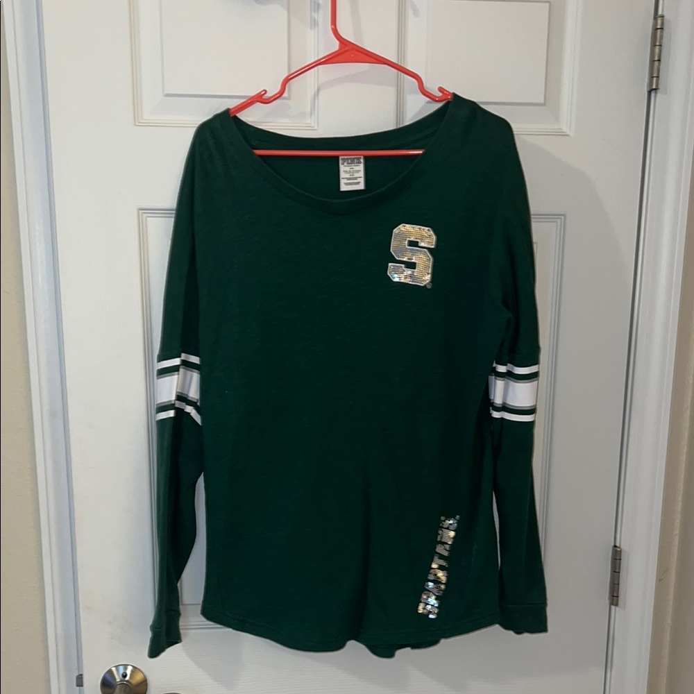 PINK Victoria's Secret Spartans Long Sleeve Top